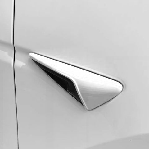 for Tesla Model 3 X S Autopilot Side Marker Turn Signal Cover Trim ABS, Turn Signal Indicator Side Marker Camera Cap Cover