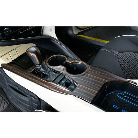 For Toyota Camry SE LE TRD 2018-2024 Wood Gear Shift Box Cup Holder Cover