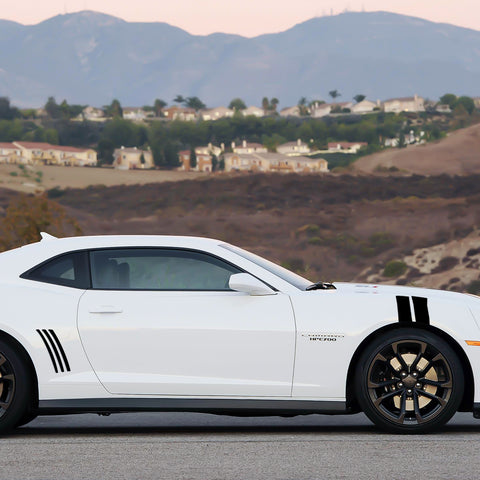Racing Style Side Vent Fender Stripes Decal Cover For Chevrolet Camaro 2010-15