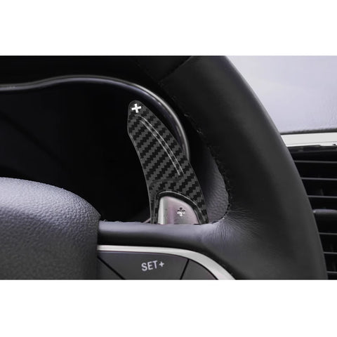 Carbon Fiber ABS Paddle Shifter Extension For Dodge Charger Challenger 2015-2021
