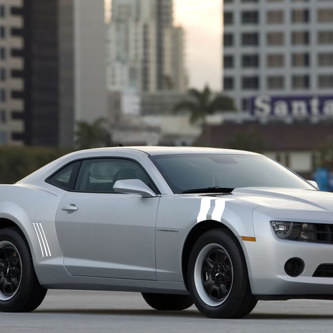 Racing Style Side Vent Fender Stripes Decal Cover For Chevrolet Camaro 2010-15