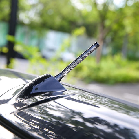 Xotic Tech Car Short/Long Antenna Union Jack Flag Checkerboard Theme Compatible with Mini Cooper All Models