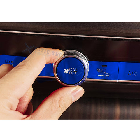 Red Aluminum Center Console Dashboard Switch Cover Trim For Honda Accord 2018-21