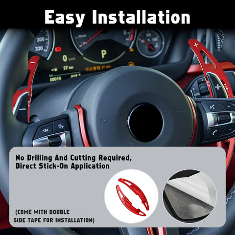 Aluminum Paddle Shifter Extension Decor Cover For BMW M2 M3 M4 M5 M6 Accessories