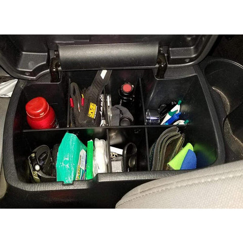 Interior Center Console Armrest Box Storage Container Holder Tray Organizer Divider, Compatible with Toyota Tacoma 2005-2015