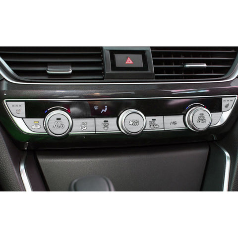 Red Aluminum Center Console Dashboard Switch Cover Trim For Honda Accord 2018-21