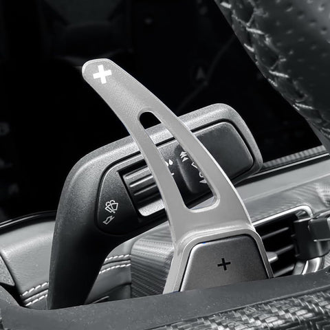 Aluminum Paddle Shifter Extension Decoration Cover For Ford Mustang 2024-2027