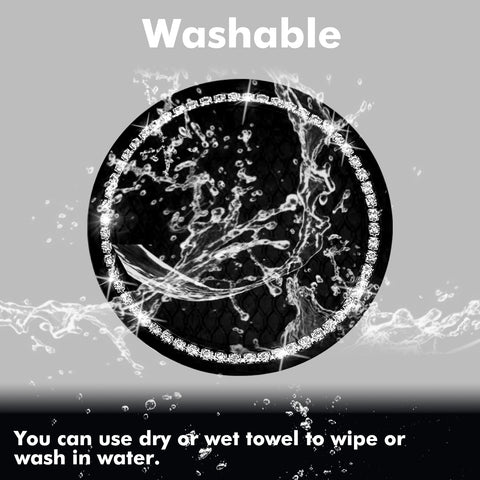 2.75 Inch Silicone Bling Car Cup Holder Insert Coaster Auto Interior Accessories