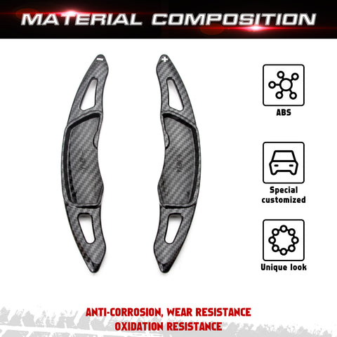 Red Aluminum Paddle Shifter Extension For Subaru Forester Outback Legacy 2012-up