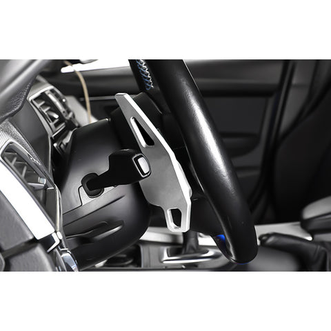 Silver Aluminum Paddle Shifter Extension Kit For BMW 3 4 Series F22 F30 F31 F32