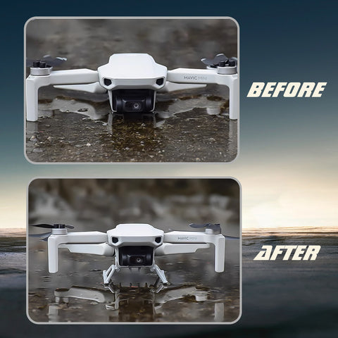 x xotic tech Landing Gear Compatible with DJI Mini 2/Mini 4k/Mavic Mini/Mini SE Drone Foldable Leg Extensions Light Weight Height Extender Protector Guard Accessory