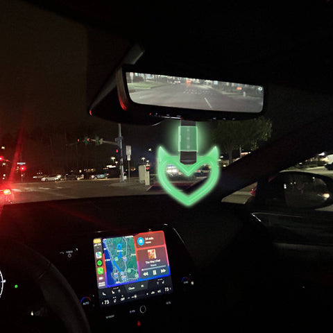 x xotic tech JDM Devil Shaped Tsurikawa Subway Train Bus Handle Straps Drift Charm Rear Bumper Warning Loops Ring for Cars, SUV Interior Exterior Decoration