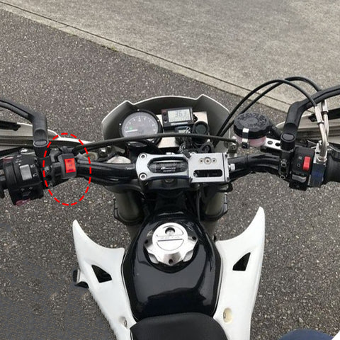 x xotic tech Motorcycle Handlebar Switch Fog Light Spotlight Switch, 7/8" 12V Driving Halo ON/ON/Off Switch 3 Position Control Universal