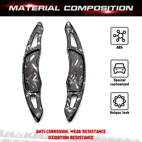 Red Aluminum Paddle Shifter Extension For Subaru Forester Outback Legacy 2012-up