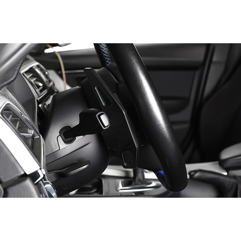 Black Large Paddle Extended Shifter Trim For BMW X1 X2 X3 X4 X5 F25 F26 F39 F48