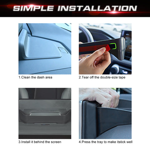 1x Center Console Dashboard Storage Insert Organizer Tray For Honda CR-V 2023