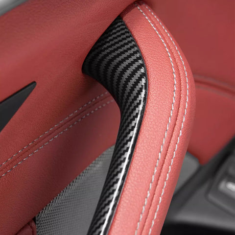 Xotic Tech 2PCS Door Handle Covers Compatible with BMW X3 G01 2018-2024, X4 G02 2019-2024, Left and Right Side Inner Door Pull Handle Covers