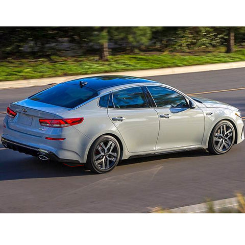 Xotic Tech JDM Rear Bumper Diffuser Valance Spoiler Fin Lip Trim Universal Car Side Fender Skirt Lip Splitter Canard Protector