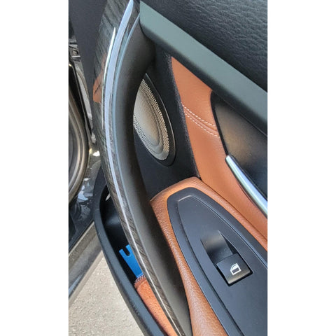 Xotic Tech Door Handle Covers, Driver&Passenger Side Inner Door Pull Handle Cover Compatible with BMW 3 Series F30/F31/F34 320,328,330,335 2012-2018 BMW 4 Series F32/F33/F36 420,435 2014-2017