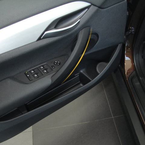 Xotic Tech Door Handle Cover Replacement Front Left + Right Side Inner Door Grab Handle Cover Armrest Bracket Compatible with BMW X1 E84 2008-2015