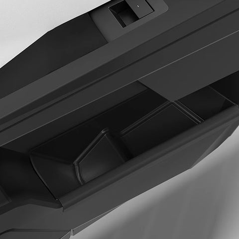 x xotic tech Door Side Storage Box Compatible with Tesla Cybertruck 2024 2025, Front Door Insert Tray Organizer Door Slot Pockets, Lower TPE Door Protector Liner, 2Pcs