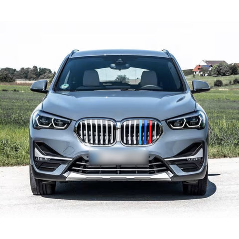 M-Performance ABS Front Kidney Grill Insert Cover Trim For BMW X1 2020-2022