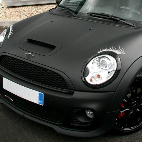 Xotic Tech CarLashes Car Headlight Eyelashes Stickers Fashion Fake Cute Decal Universal for Car Truck Headlamp Headlight