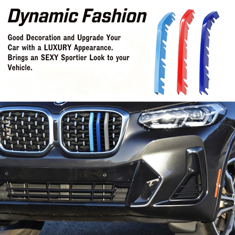 7-Beams Front Kidney Grill Buckle Trim Decortion Clip For BMW X4 G02 LCI 22-2025