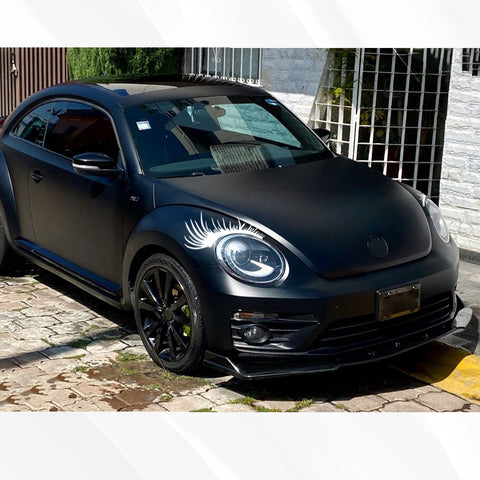 Xotic Tech CarLashes Car Headlight Eyelashes Stickers Fashion Fake Cute Decal Universal for Car Truck Headlamp Headlight