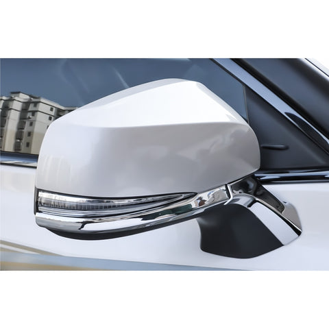 x xotic tech Carbon Fiber Style Rearview Mirror Side Strip Molding Cover Trim Compatible with Toyota Highlander 2020-up Car Decoration Exterior Accessories 4Pcs/Set