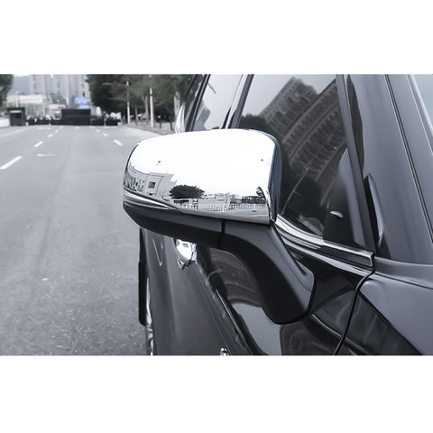 x xotic tech Carbon Fiber Style Rearview Mirror Cover Trim Molding Compatible with Toyota Highlander 2020+, Grand Highlander 2024+, RAV4 2019+, RAV4 Prime 2021+ ABS Car Decoration Exterior Accessories