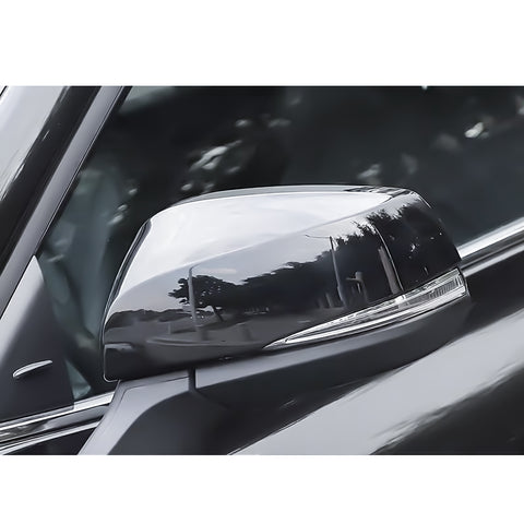 x xotic tech Carbon Fiber Style Rearview Mirror Cover Trim Molding Compatible with Toyota Highlander 2020+, Grand Highlander 2024+, RAV4 2019+, RAV4 Prime 2021+ ABS Car Decoration Exterior Accessories