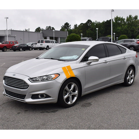 x xotic tech Fender Stripes Hash Marks KK Vinyl Decal Universal for Car Truck Sticker Racing Stripe 11"x23"