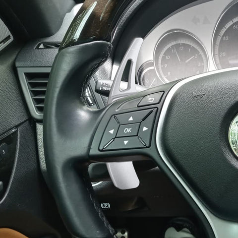 Alloy Paddle Shifter Extension Accessories For Mercedes Benz C E GLA CLA Class