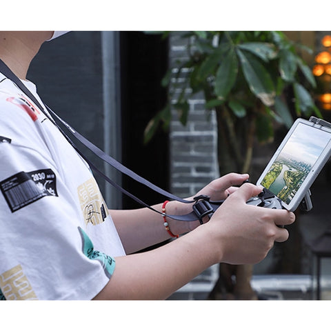 x xotic tech No Disassembly Tablet Holder Compatible with RC-N1/RC-N2/RC-N3 Controller of DJI Flip/Neo/Mini 4K/ 2 SE/Air 3/ Mini 3/4 Pro, Foldable Smartphone Ipad Stand Mount Holder Bracket Lanyard