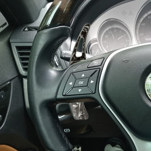 Alloy Paddle Shifter Extension Accessories For Mercedes Benz C E GLA CLA Class