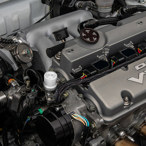 JDM VTEC Solenoid Valve Cover Cap Fender Bumper Engine Bay Washer Kit For Honda