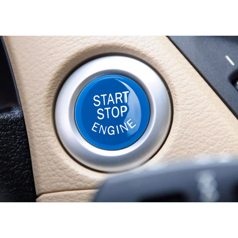 Glossy Red Engine Start Button Cover Trim For BMW 4/5/6/7 Series F01 F02 F10 F11