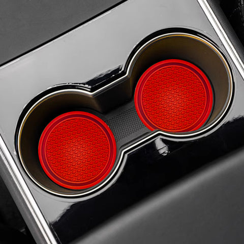 Center Console Water Cup Holder w/Organizer Slot For Mercedes Benz C E Class