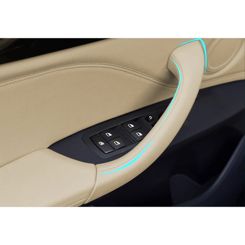 Xotic Tech Door Handle Outer Cover, Side Inner Door Handle Cover Replacement Compatible with BMW X1 F48 2016-2022 X2 F39 2018-2023