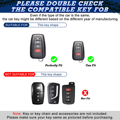 Green TPU Full Seal Remote Control Key Fob Cover For Toyota Camry C-HR 2018-UP