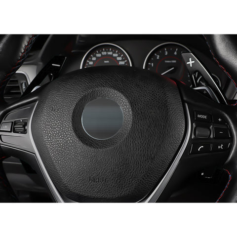 Black Large Paddle Extended Shifter Trim For BMW X1 X2 X3 X4 X5 F25 F26 F39 F48