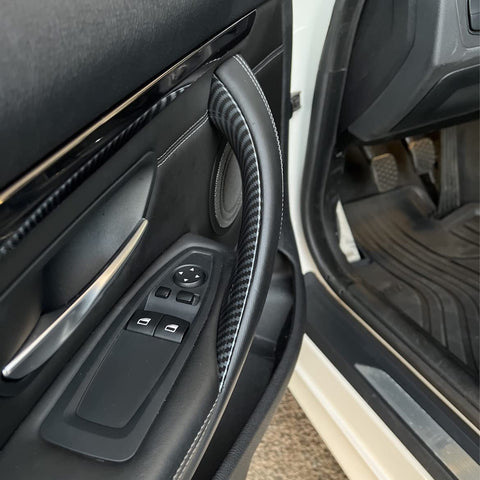 Xotic Tech Door Handle Covers, Driver&Passenger Side Inner Door Pull Handle Cover Compatible with BMW 3 Series F30/F31/F34 320,328,330,335 2012-2018 BMW 4 Series F32/F33/F36 420,435 2014-2017