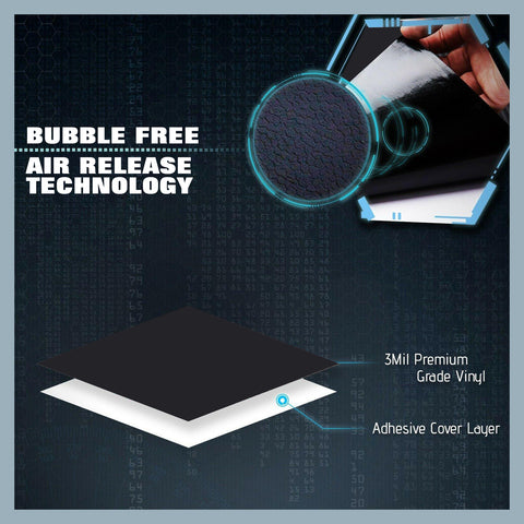 Gloss Black Chrome Delete Blackout Window Cover Decal For Infiniti Q50 2016-2020