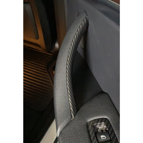 Xotic Tech Door Pull Handle Cover Compatible with BMW X5 Series E70/E70 LCI 2008-2013, BMW X6 Series E71/E72 2008-2014, Inner Rear Side Door Handle Protective Cover Accessories (2pcs)