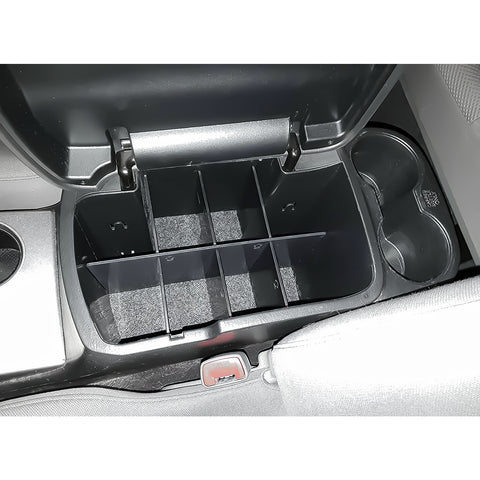 Interior Center Console Armrest Box Storage Container Holder Tray Organizer Divider, Compatible with Toyota Tacoma 2005-2015
