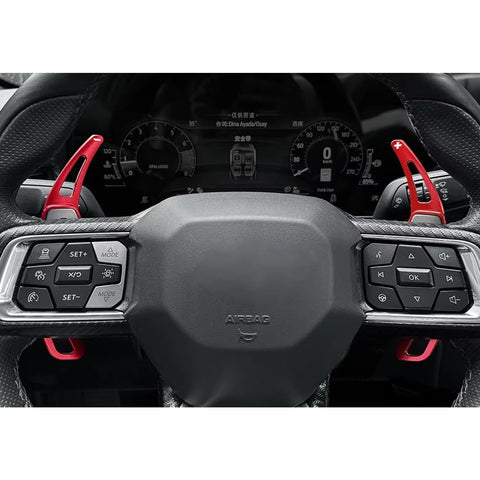 Aluminum Paddle Shifter Extension Decoration Cover For Ford Mustang 2024-2027