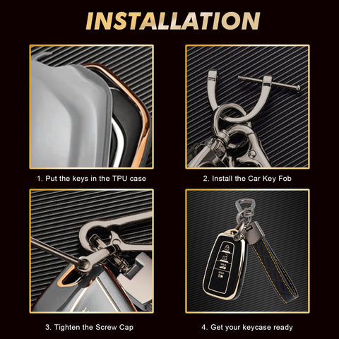 Green TPU Full Seal Remote Control Key Fob Cover For Toyota Camry C-HR 2018-UP