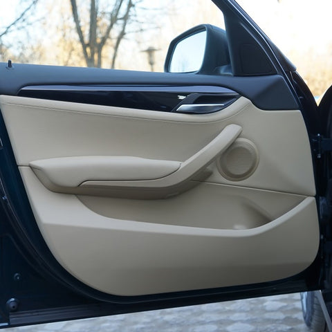 Xotic Tech Door Handle Cover Replacement Front Left + Right Side Inner Door Grab Handle Cover Armrest Bracket Compatible with BMW X1 E84 2008-2015