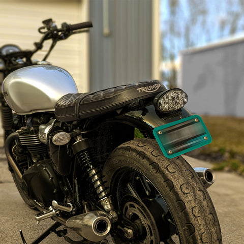 x xotic tech Motorcycle Silicone License Plate Frames, Motorbike License Plate Holder, Rust Proof, Rattle Proof, Weather Proof